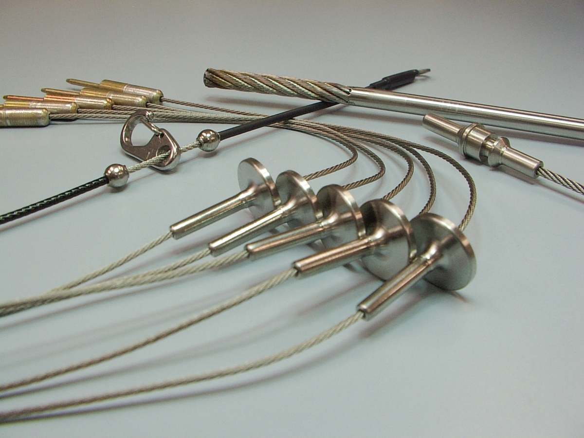 Mechanical Cable Assembly Precision Mechanical Wire and Cable Assemblies