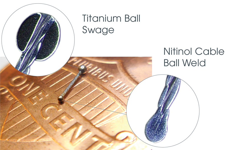 titanium_ball_swageNitinolCableballweld2 Strand Products